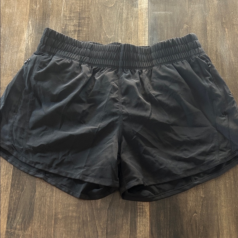 Senita Athletics Black Women's Athletic Shorts- Level Up Shorts